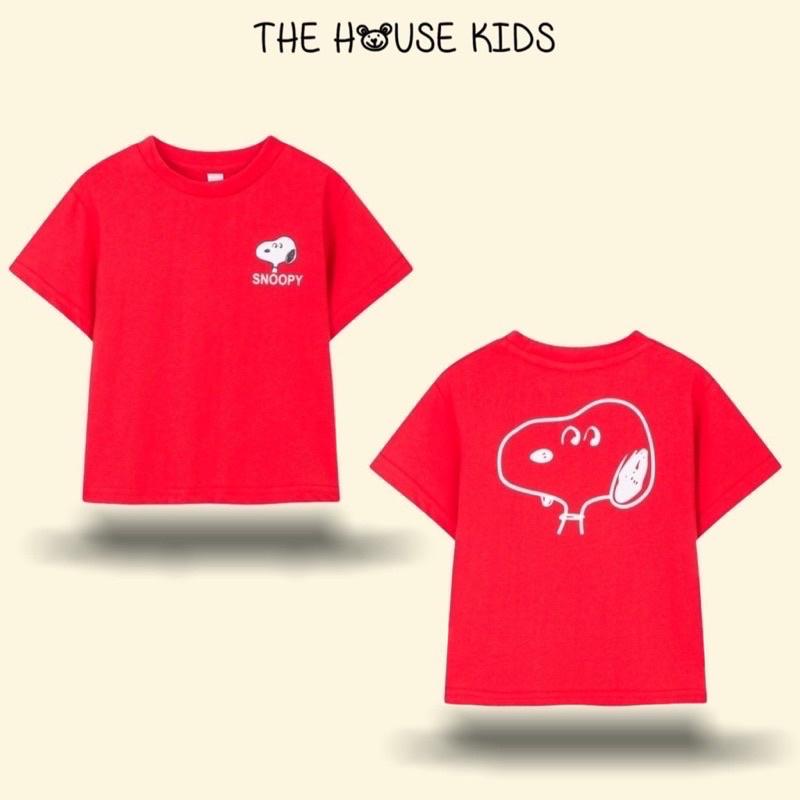 Áo Thun Bé Trai Bé Gái Áo Phông Trẻ em Cotton Cao Cấp THE HOUSE KIDS Hoạ Tiết Chú Chó