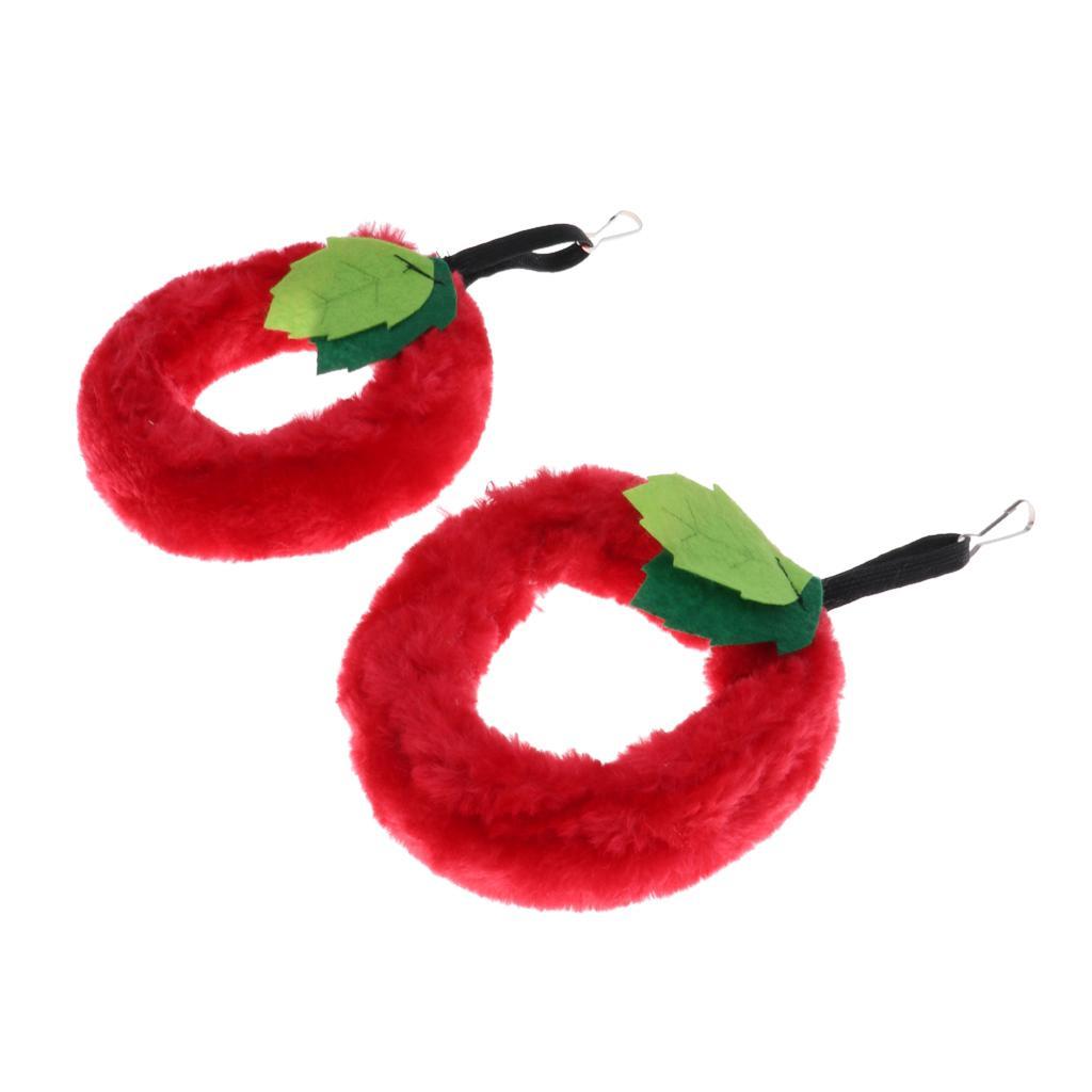 2x Pet Hamster Ring Swing Hammock Play Toy Small Animal Cage Hanging