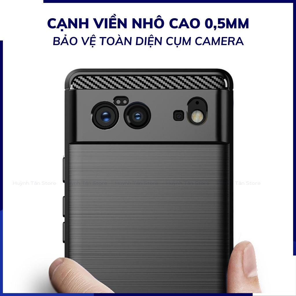 Ốp lưng Google Pixel 4 , 4XL, 5, 6, 6 Pro cao su chống sốc phay xướt, bảo vệ camera, chống bám vân tay,chống va đập