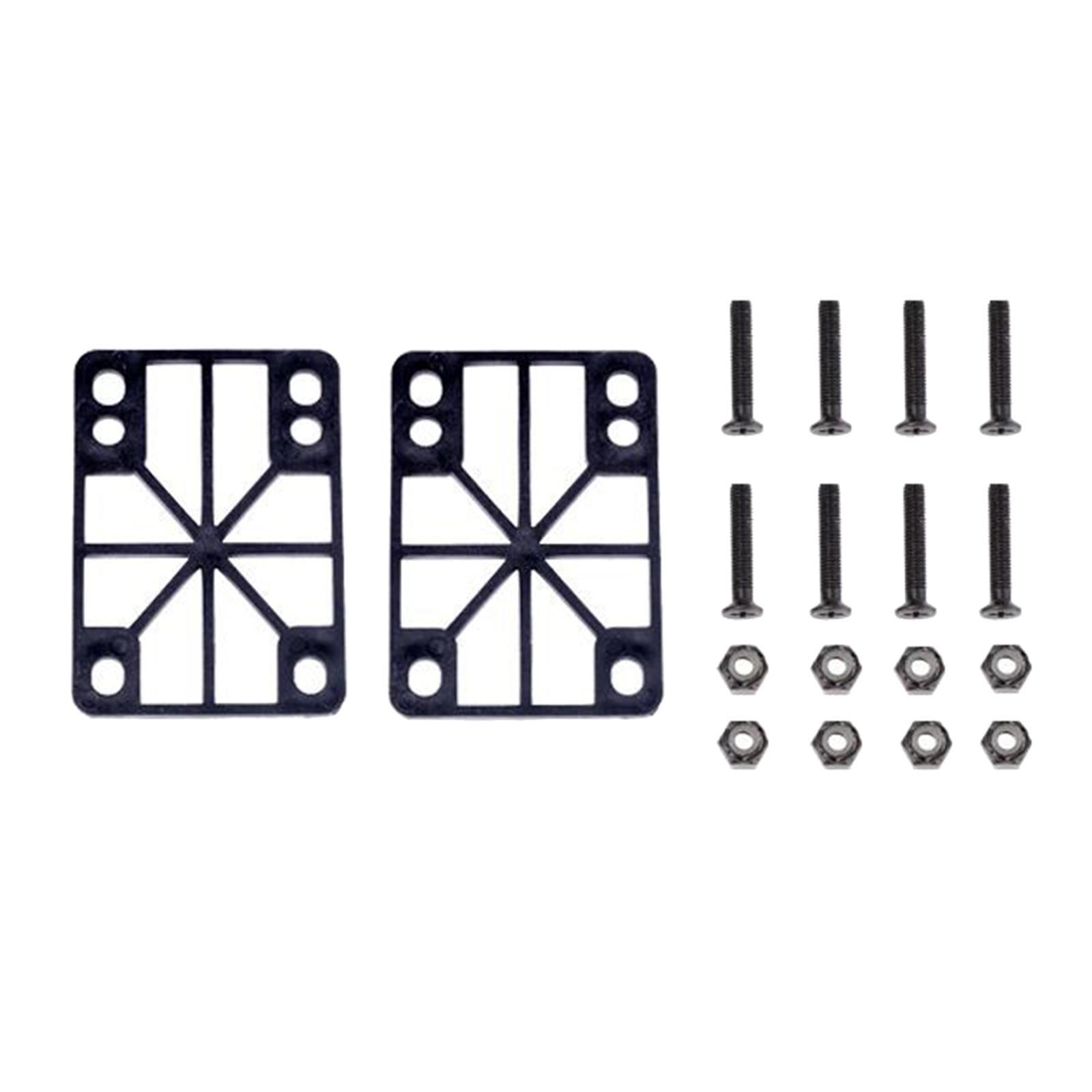 Skateboard Riser Pad Longboard Shock Pad Cruiser Hardware