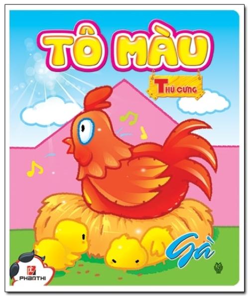 Bộ 4 cuốn Tô Màu Thú Cưng