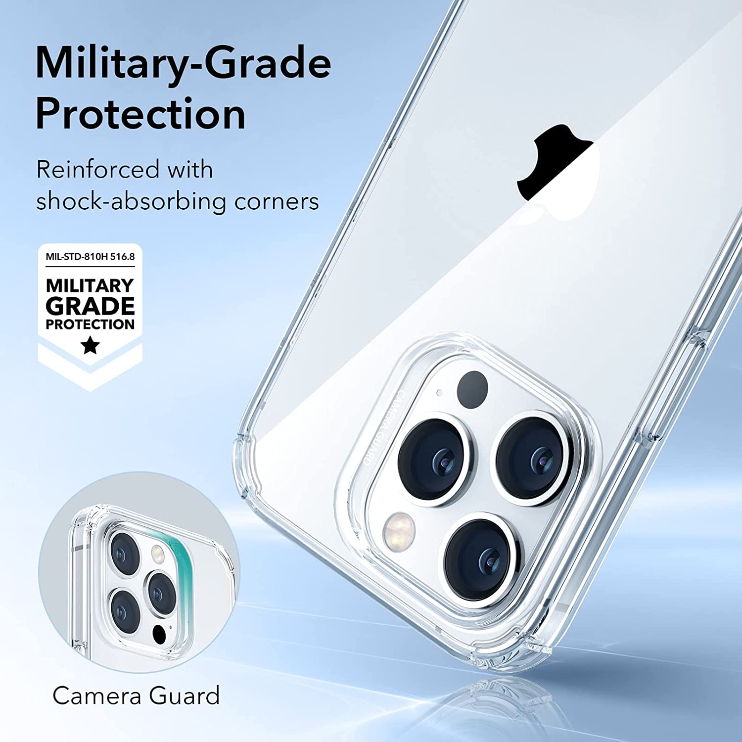 Ốp Lưng cho iPhone 14 Pro / iPhone 14 Pro Max ESR Krystec Clear Case - Hàng Chính Hãng