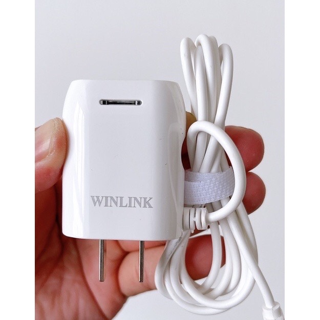 Bộ sạc liền dây micro usb - chính hãng winlink 1.5A(MICRO)