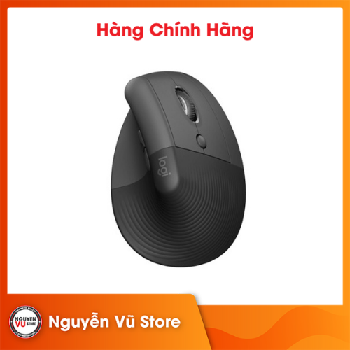 Chuột công thái học không dây Logitech Lift Vertical Ergonomic - Hàng Chính Hãng