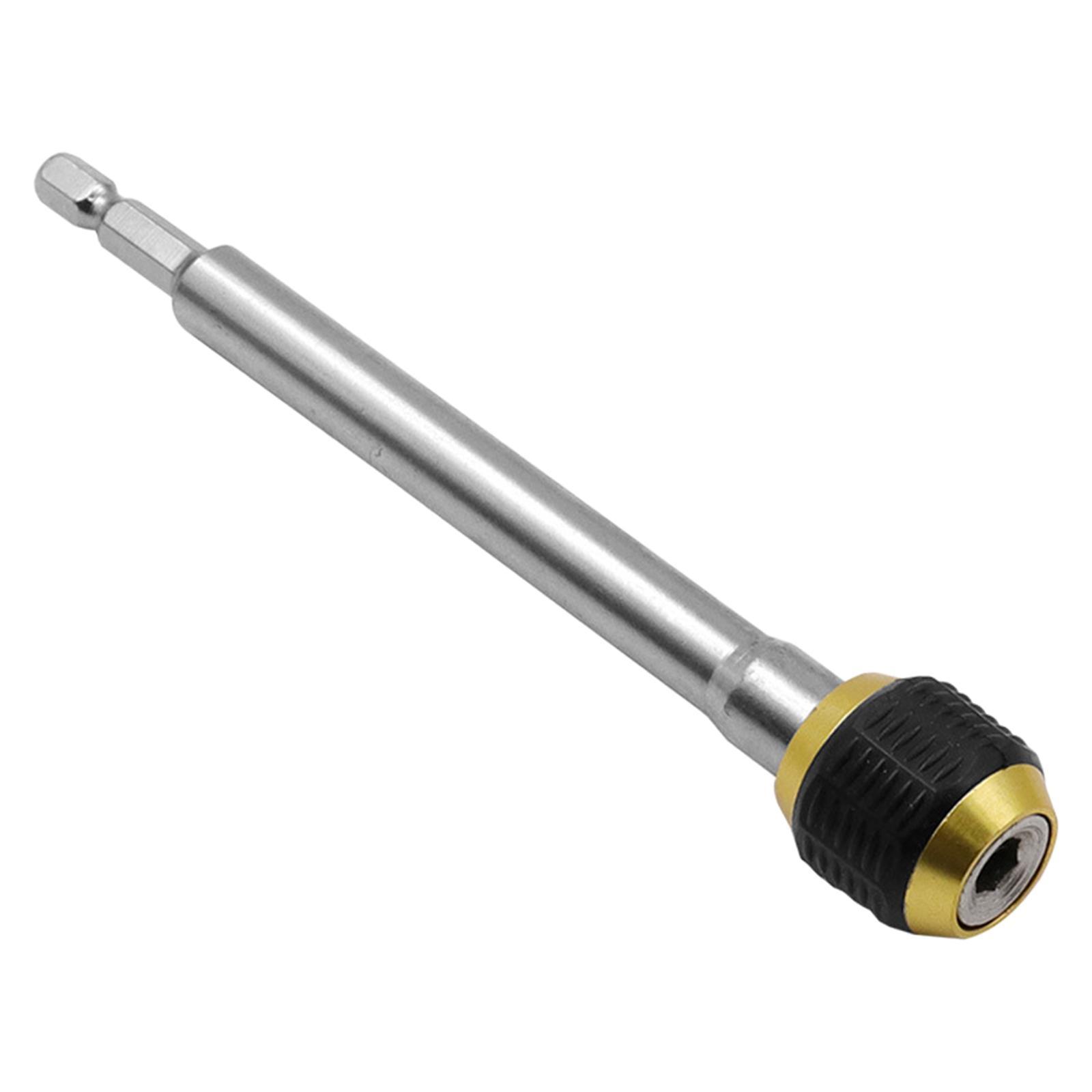 Drill Chuck Extension Adapter 1/4 inch Accessories Comfortable Grip Bar