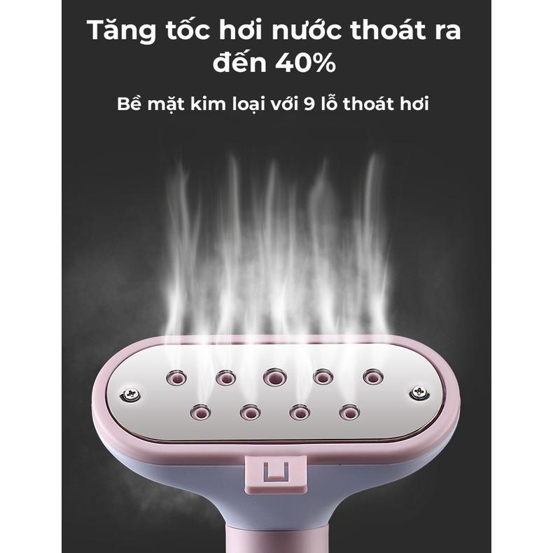 Bàn ủi hơi nước đứng Sohi SC-618 công suất 2000, 2 chế độ ủi treo, ủi phẳng, phù hợp mọi loại vải, BH 12 tháng