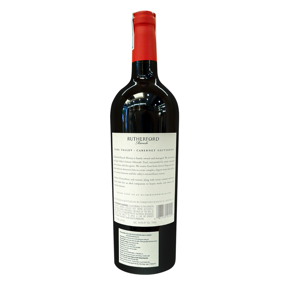 Rượu Vang Đỏ Morgan Bay by Rutherford Napa Valley Cabernet Sauvignon 750ml 12.5% - Mỹ - Hàng Chính Hãng