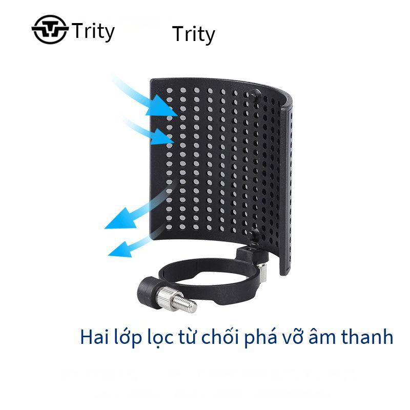 Khuyến mại đặc biệt vần micro kim loại hình chữ U lưới chống gió bao gồm micro ghi âm trực tiếp bộ giảm tiếng ồn vỏ cách âm phụ kiện âm thanh