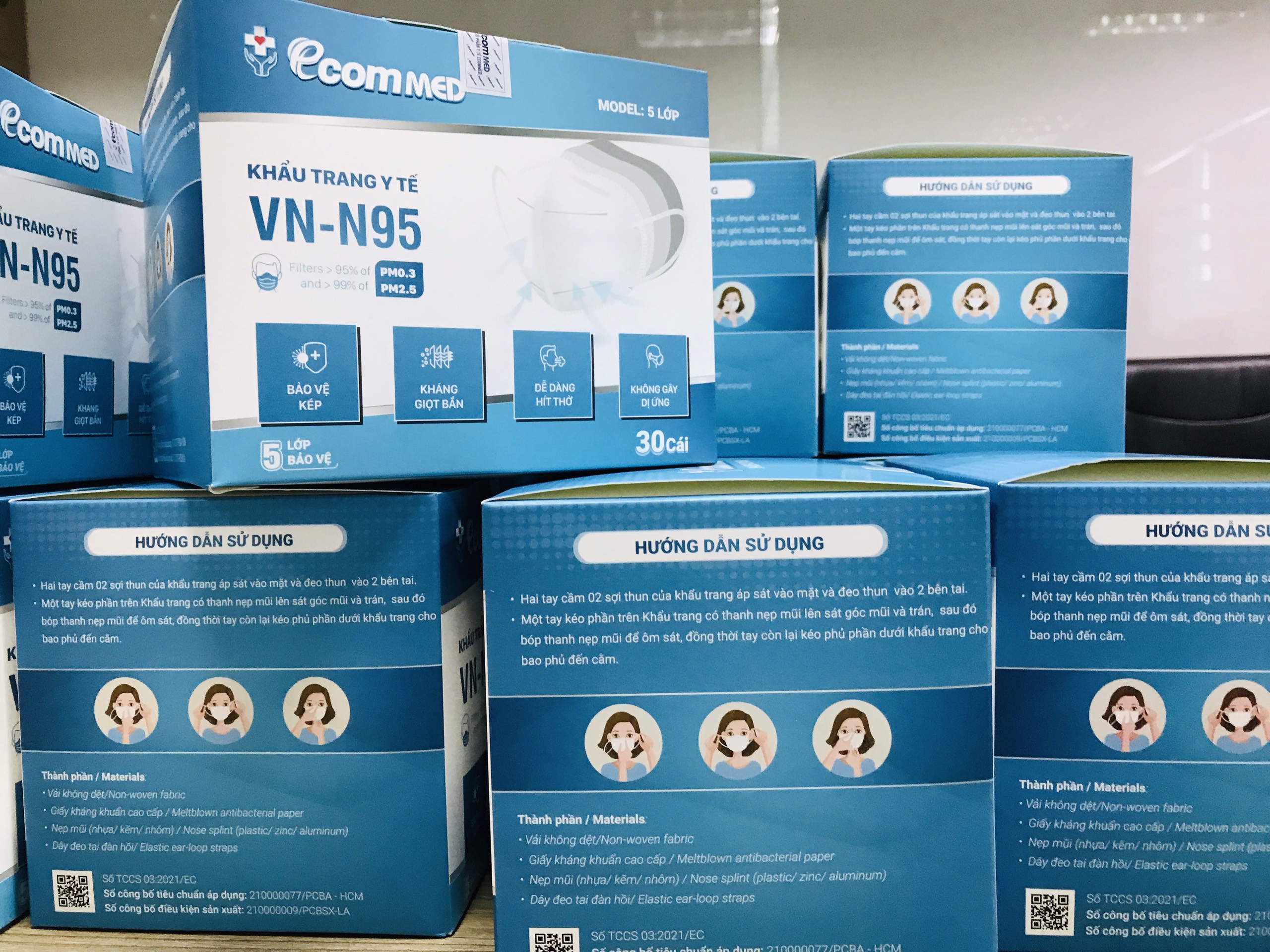 Khẩu Trang N95 EcomMed