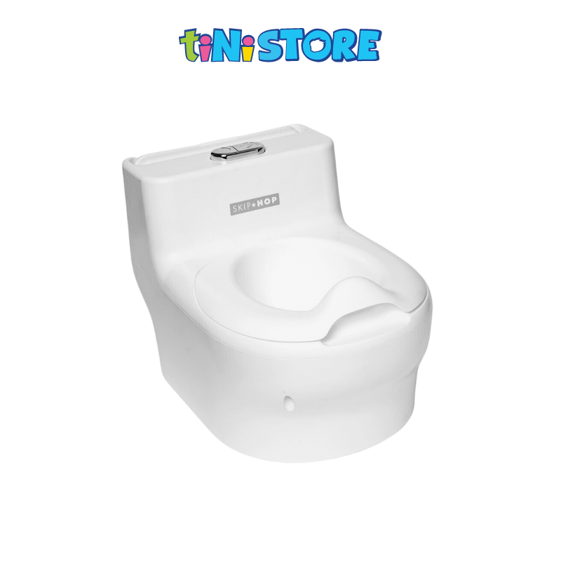 tiNiStore-Đồ chơi tập đi vệ sinh cho bé màu trắng Skip Hop 235450
