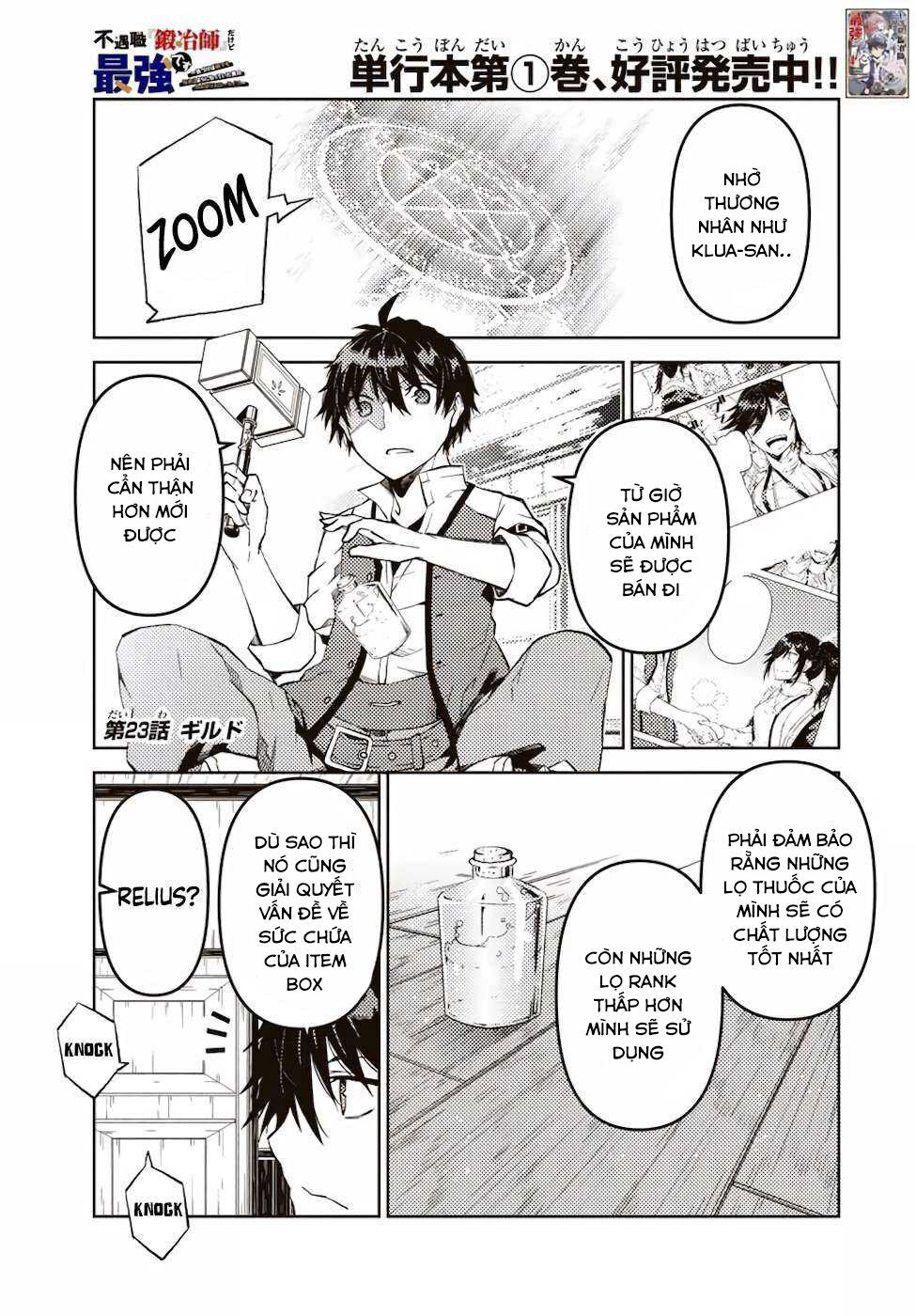từ chức nghiệp yếu nhất trở thành "thợ rèn" mạnh nhất chapter 23 1