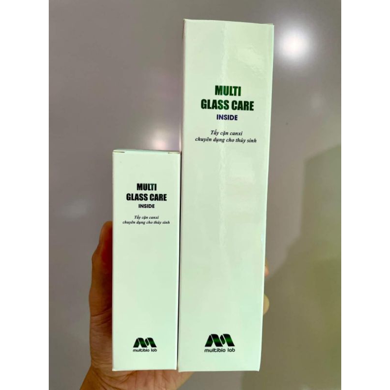 Dung Dịch Tẩy Cặn Canxi Làm Bóng Hồ Cá Cảnh 150ml cho bể cá cảnh
