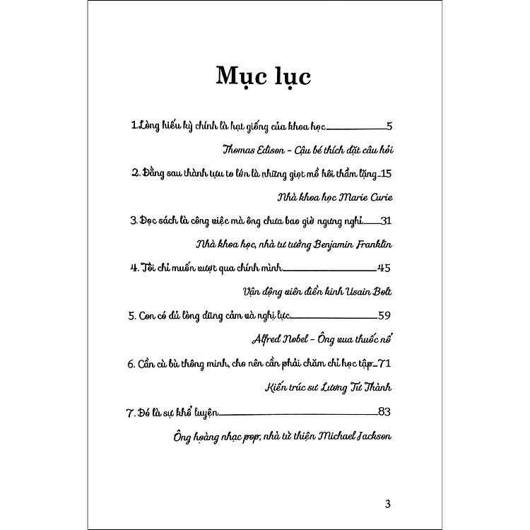 Sách Tuyển Tập Những Câu Chuyện Về Các Danh Nhân Nổi Tiếng Trên Thế Giới - Những