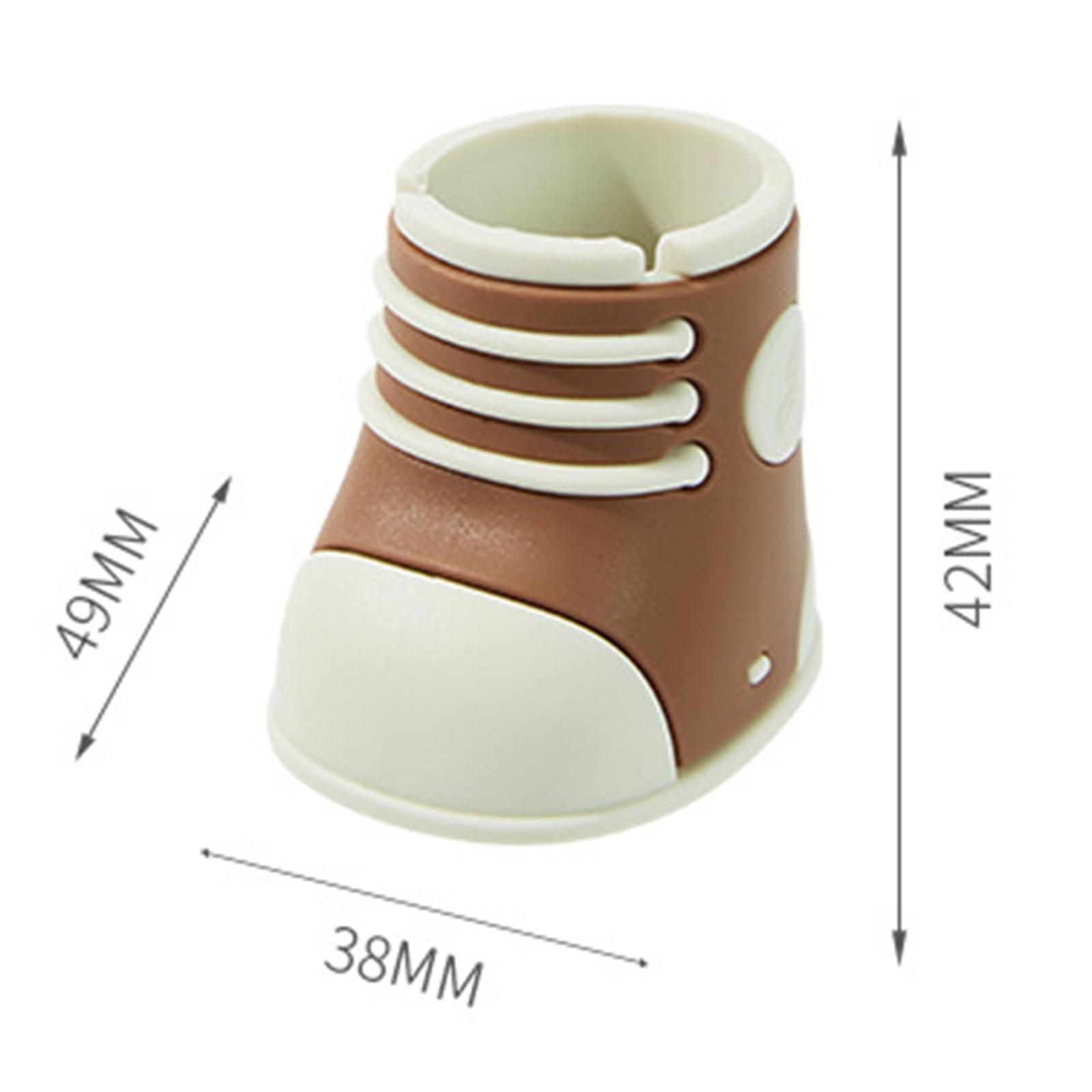 4x Chair Leg Caps Covers Pads Silicone Chair Leg Floor Protectors for Office Bed