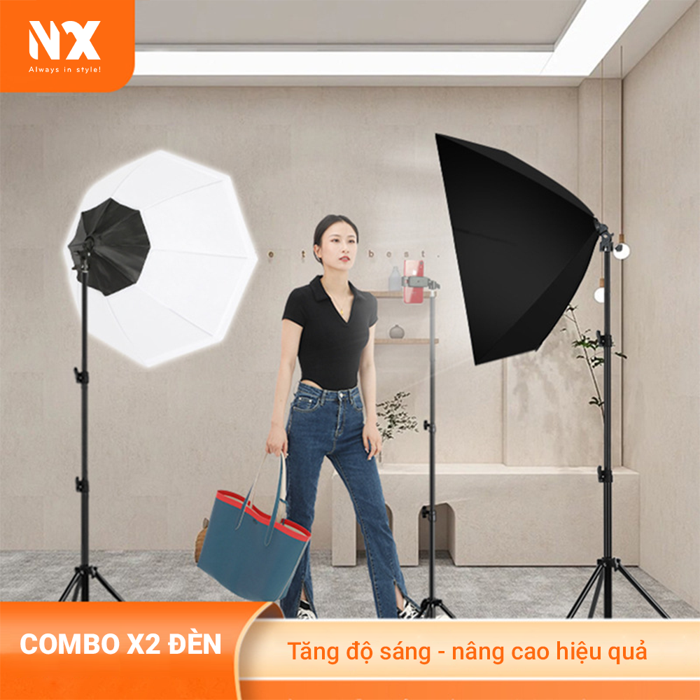 Chụp đèn tròn PARABOL 70CM - Softbox làm mềm ánh sáng hỗ trợ chụp ảnh, quay phim, livestream