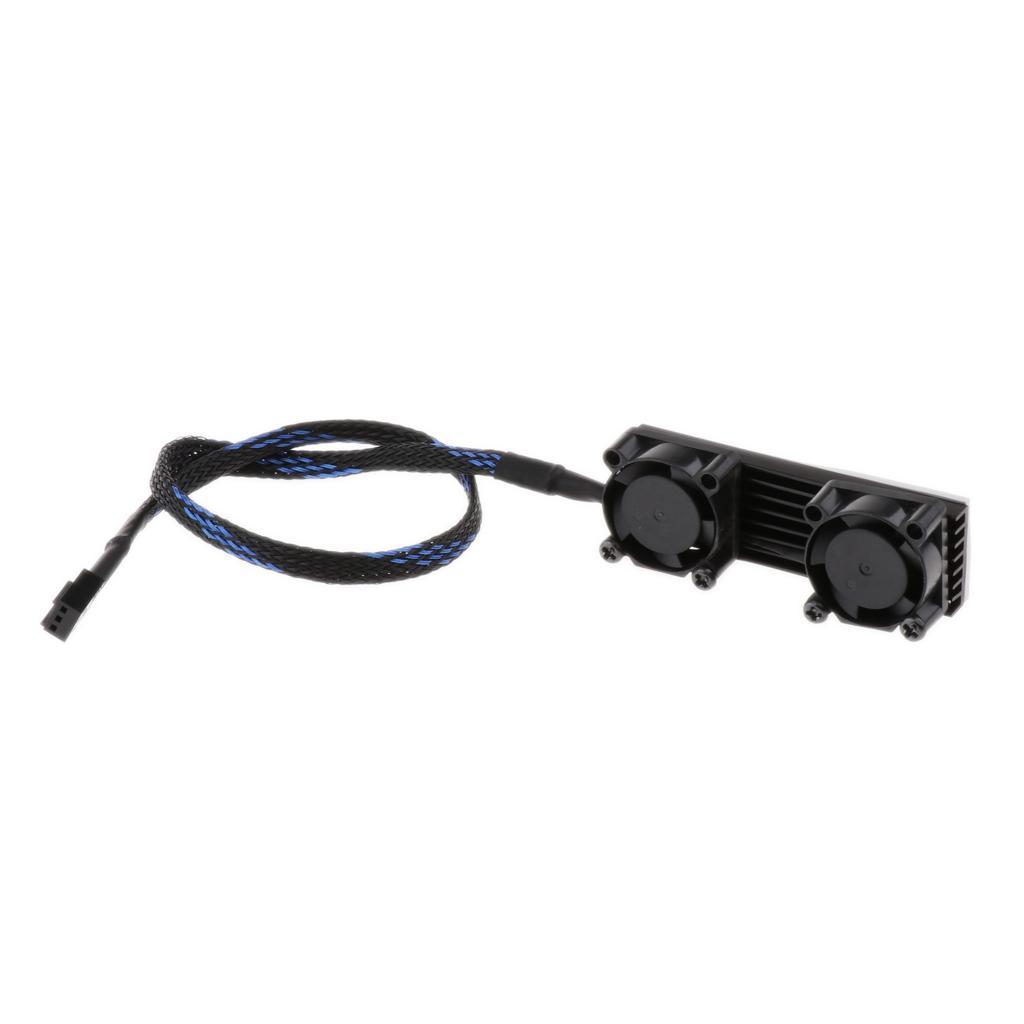 M.2 SSD 2280 3 Pin Dual Active Black
