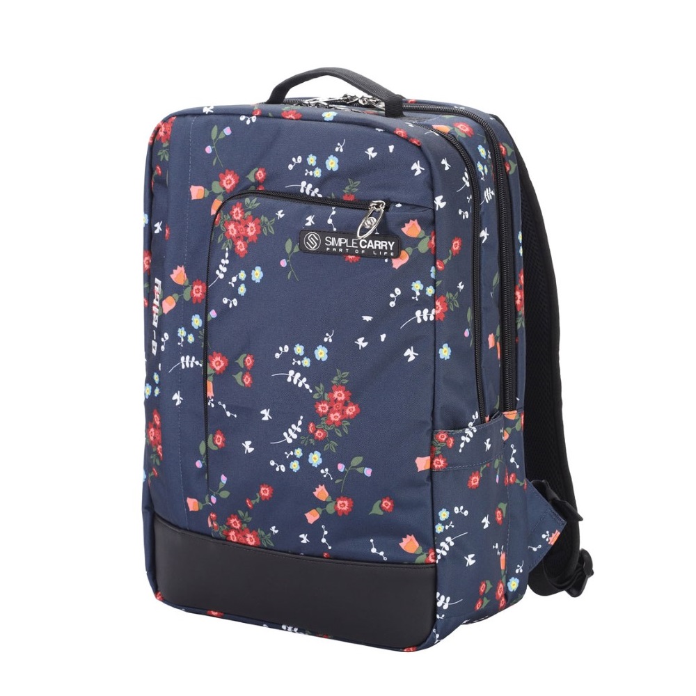 Balo laptop Simplecarry E-City 2 - Flower