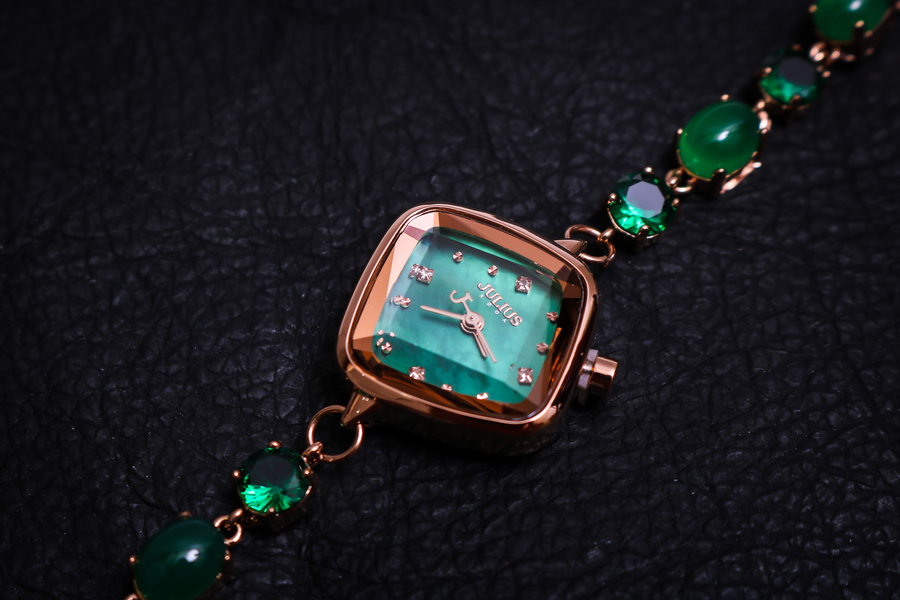 Đồng hồ nữ Julius JA-1425B (Xanh)