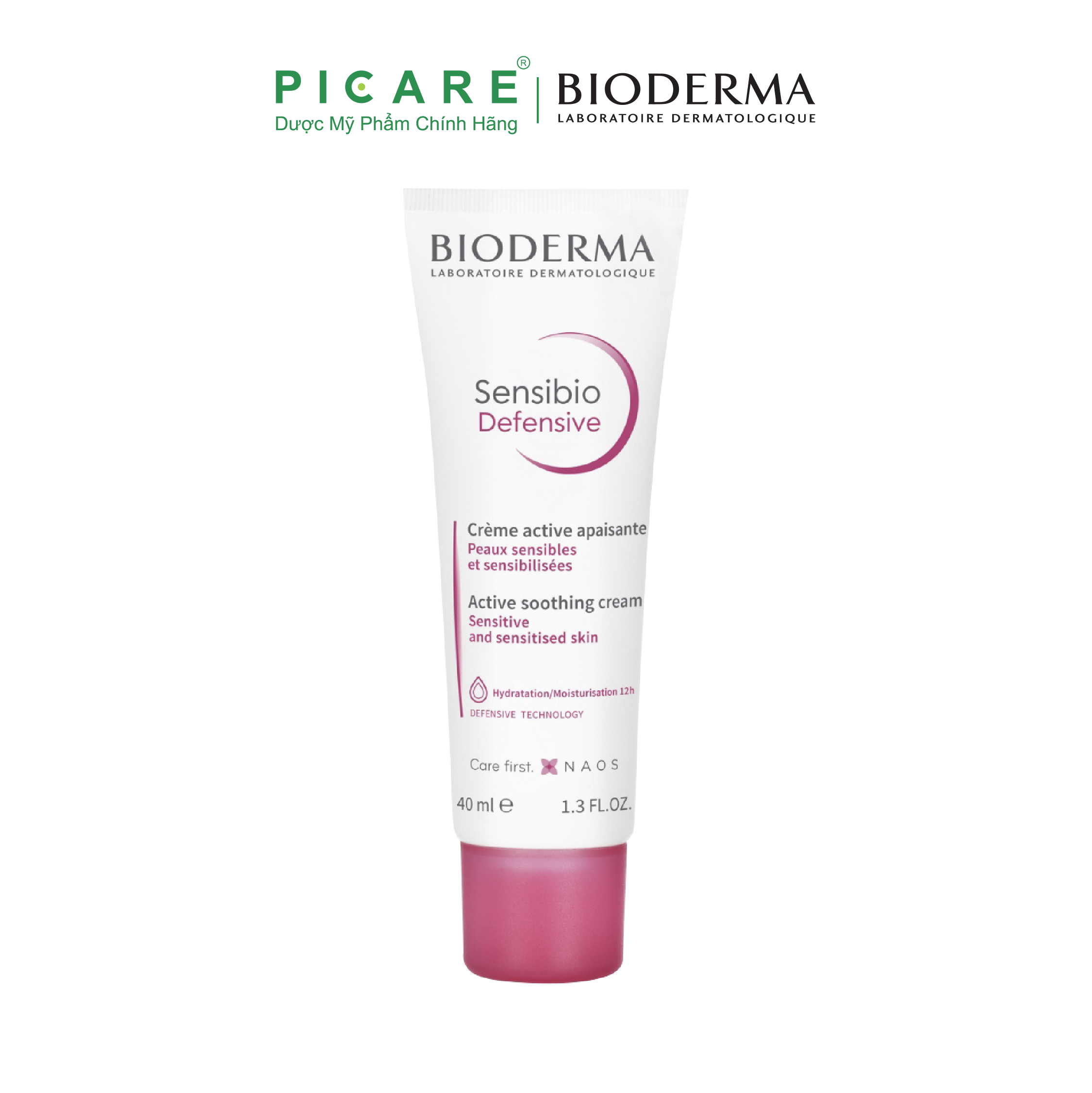 Kem Dưỡng Ẩm Làm Dịu Da Bioderma Sensibio Light - 40ml