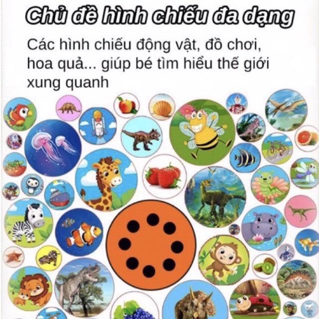 Đèn Pin Chiếu Hình Gồm 80 Hình Sắc Nét Đáng Yêu Cho Bé Munkids Vui Chơi Và Học Hỏi