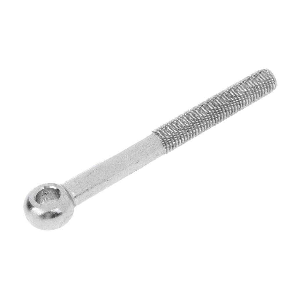 2xM16 304 Stainless Steel Threaded Eye Bolt for Balustrade M16 X 150mm