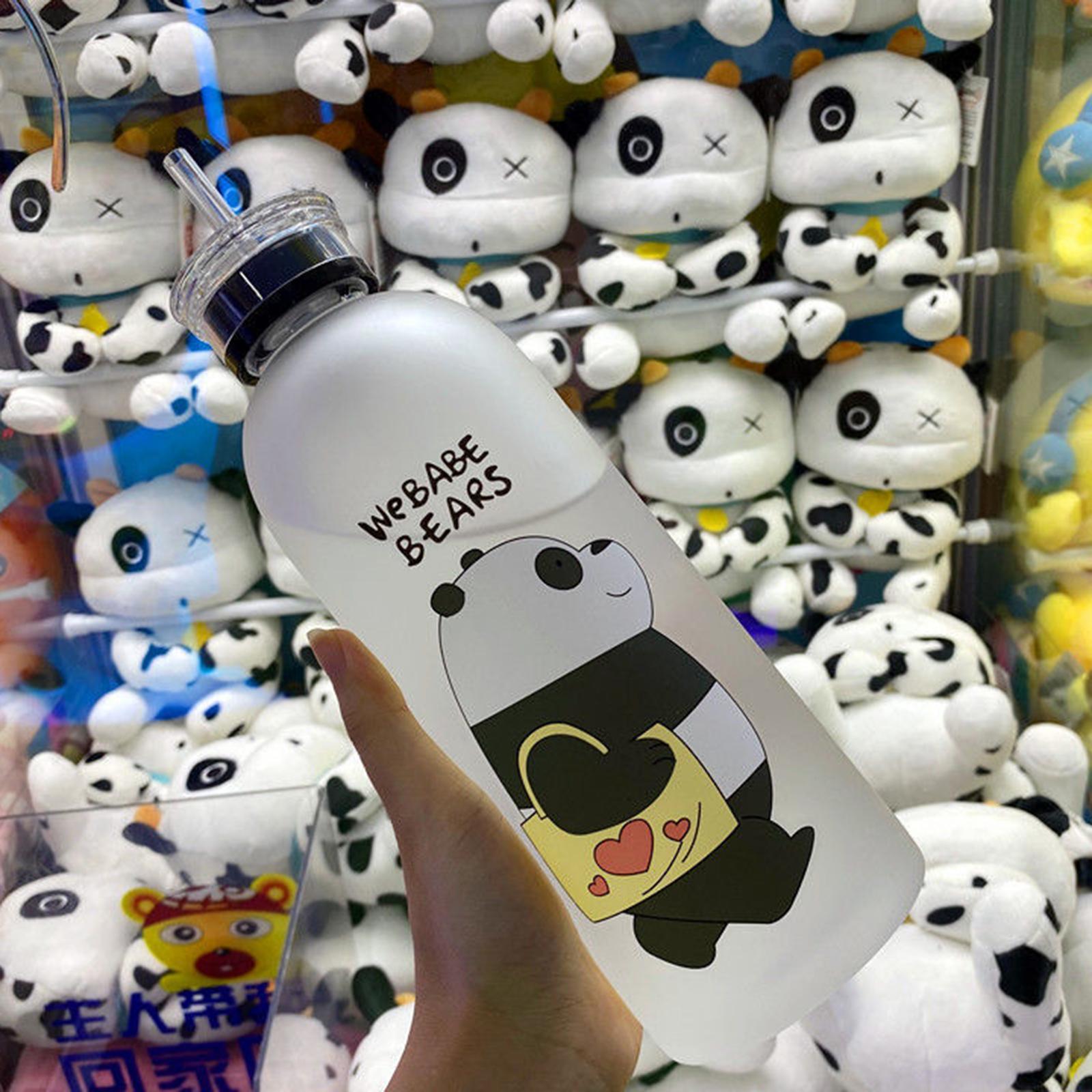 Cute Bear Straw Portable Gift Beverage Drinking
