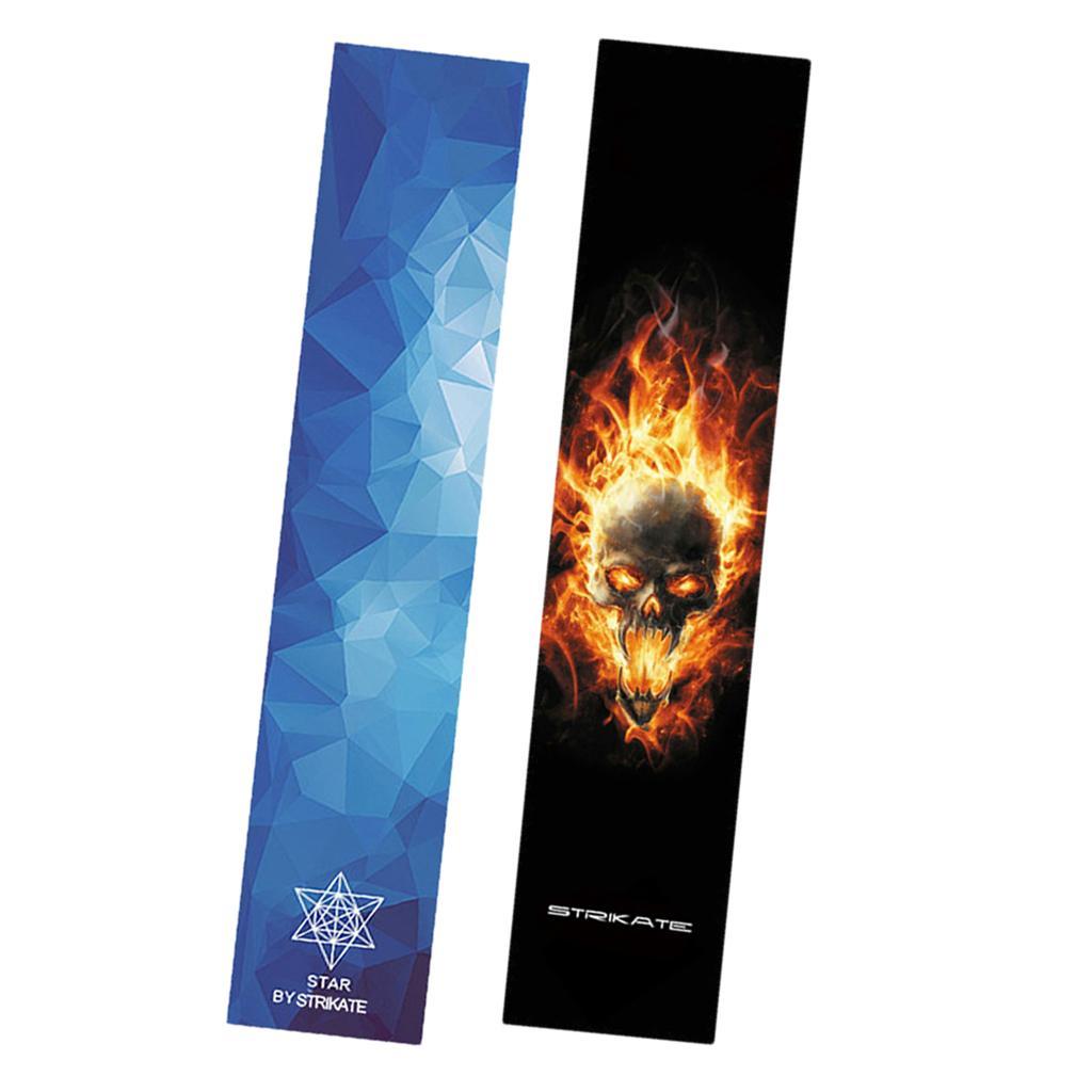 2pcs Longboard Skateboard Sandpaper Griptape Sand Paper