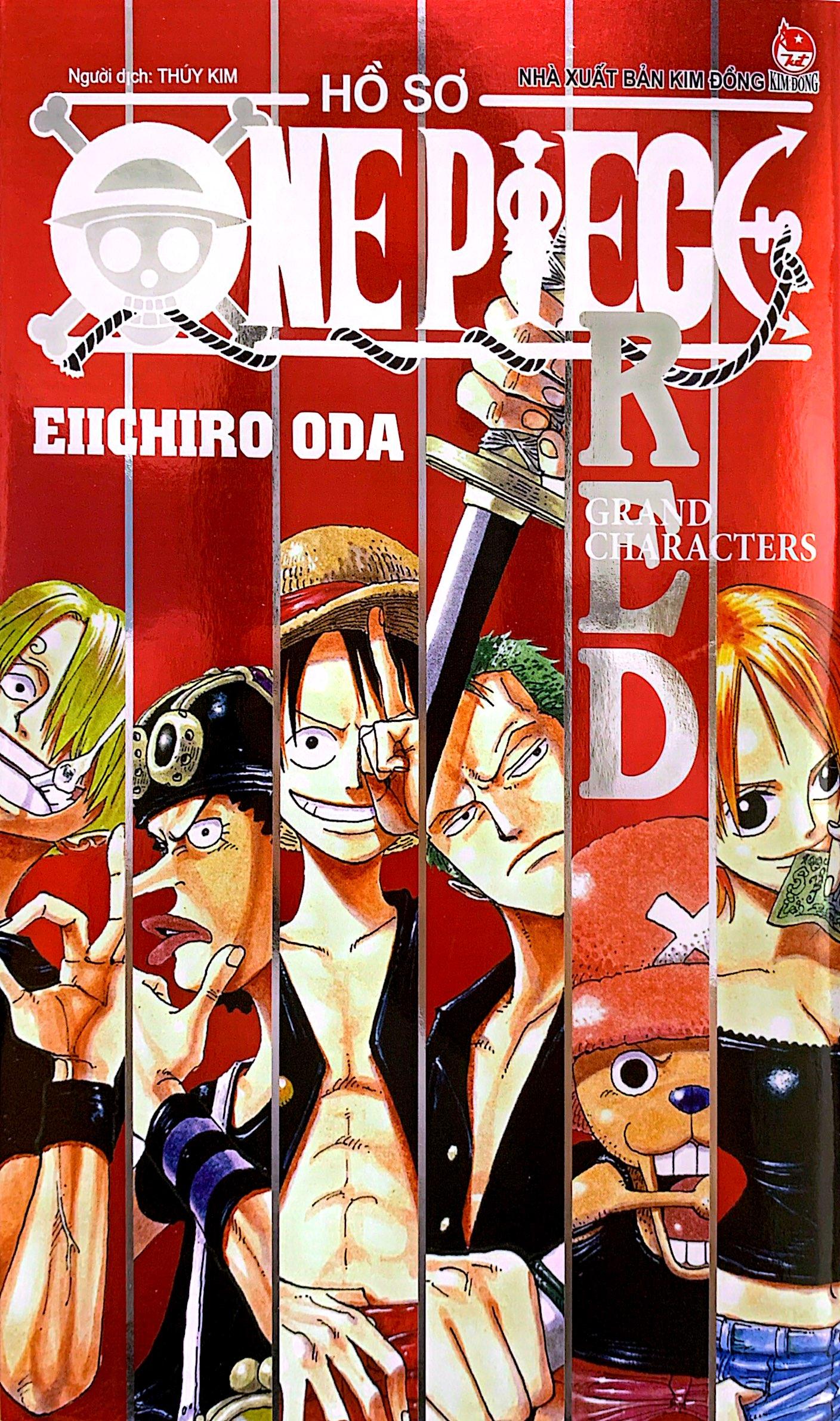 Hồ Sơ One Piece - Red Grand Characters (Tái Bản 2022)