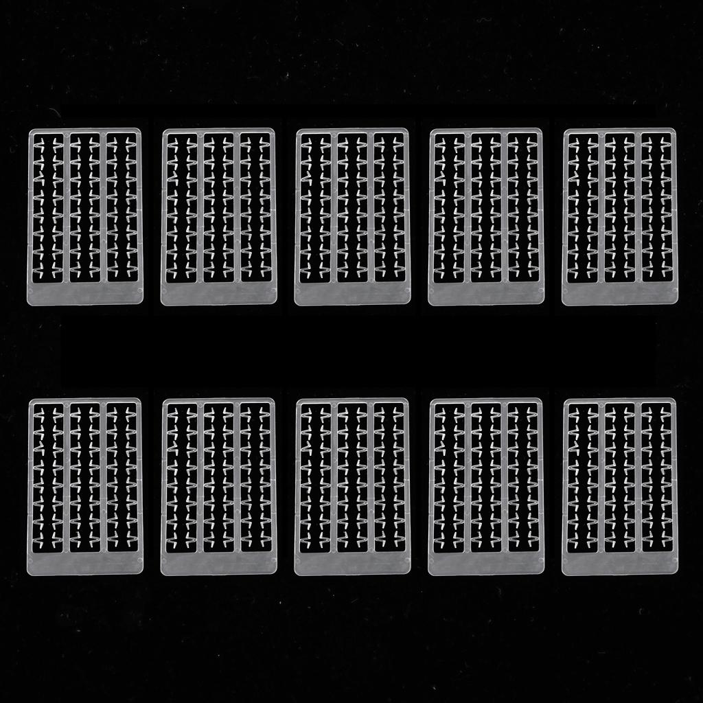 30Pack Fishing Boilie Stops V Shape Bait Stopper for Pellets Meat Corn Hair Rig