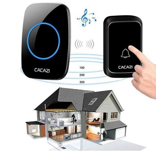 BỘ CHUÔNG CỬA BÁO KHÁCH BLUETHOO HỒNG NGOẠI KHÔNG DÂY XA ĐẾN 300M CHÍNH HÃNG
