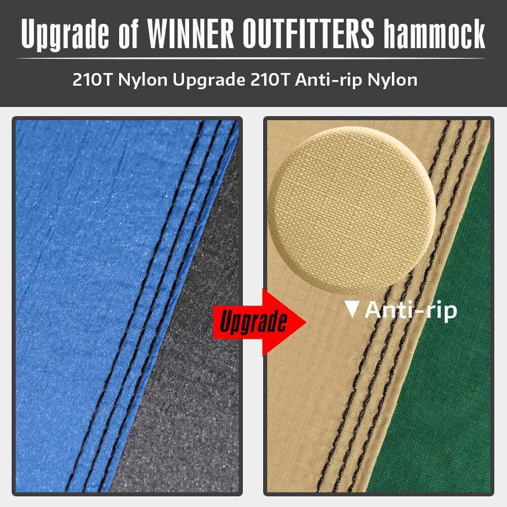 Di Động Võng Đôi Người Nylon Cắm Trại Võng Sinh Tồn Vườn Treo Ngủ Ghế Du Lịch Đồ Nội Thất Dù Võng