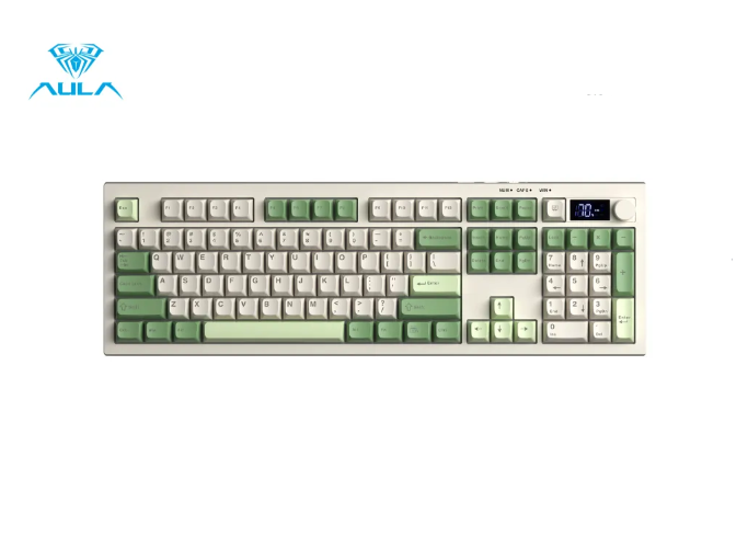 Bàn phím giả cơ Gaming không dây AULA S102 PRO 3 MODE - Hàng Chính Hãng