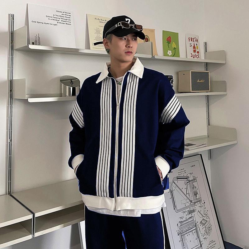 Bộ Đồ Thể Thao Áo Sweater Phối Quần Dài Kiểu Hàn Quốc Thời Trang Xuân Thu Cho Nam