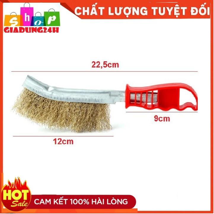 Bàn chải đánh rỉ cán đỏ