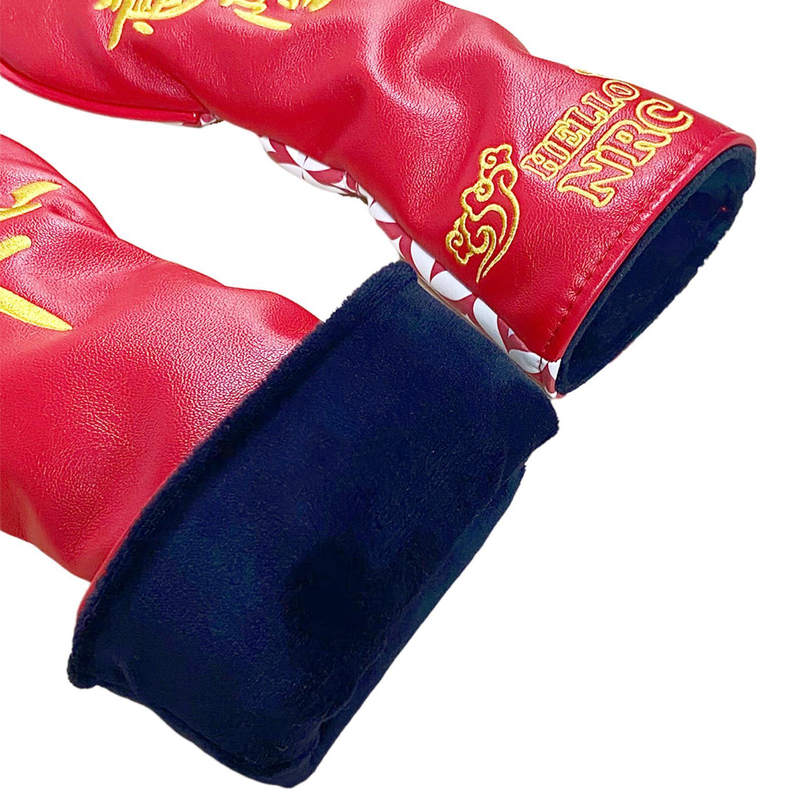 Deluxe Golf Club Head Cover Durable Waterproof Universal Golf Wood Headcover No