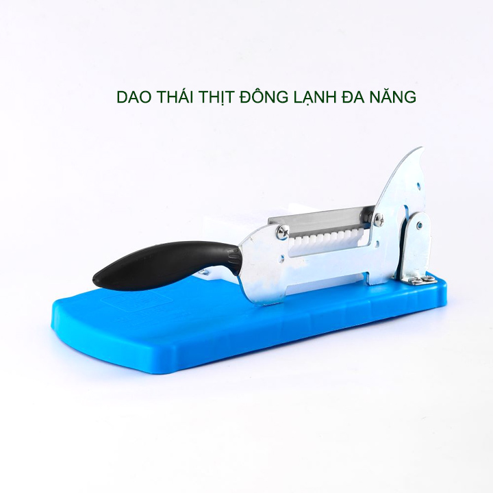 Dao thái thịt đông lạnh NG02, thái đồ đa năng thành lát mỏng, đế nhựa ABS