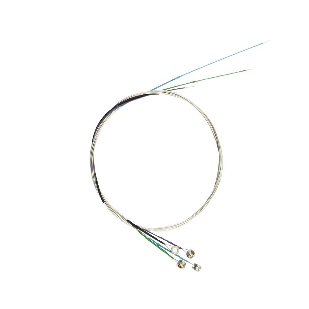 Durable 4 Pieces Cupronickel Strings Set with 1 Piece Plastic Pitch Pipe E/A/D/G for Violin Accessory