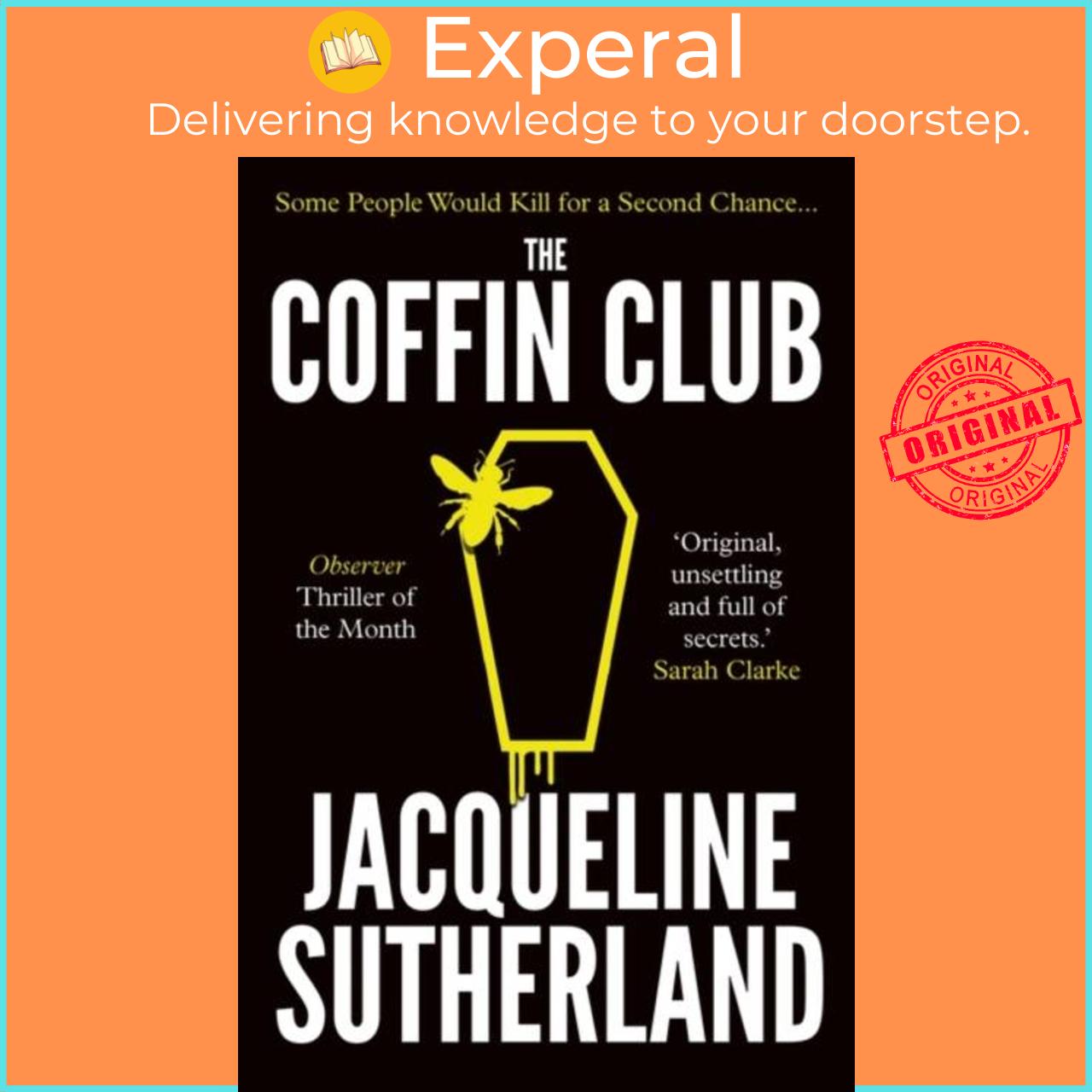 Sách - The Coffin Club - Observer, Thriller of the Month by Jacqueline Sutherland (UK edition, paperback)
