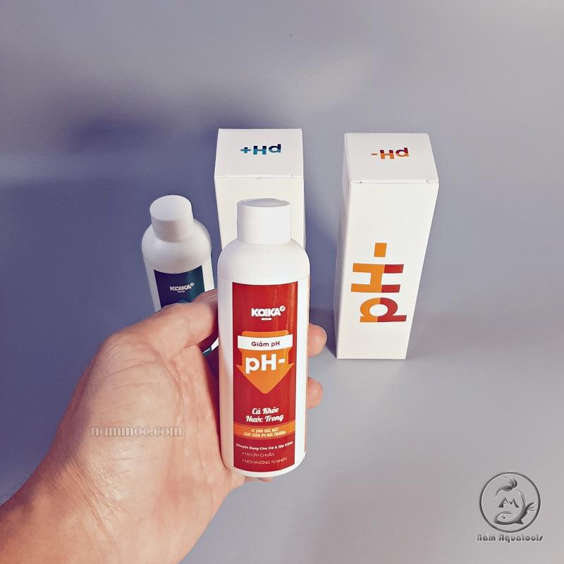 KOIKA pH+ | KOIKA pH- || Men Vi Sinh TĂNG / GIẢM pH Một Cách Tự Nhiên và Ổn Định cho bể cá cảnh thuỷ sinh