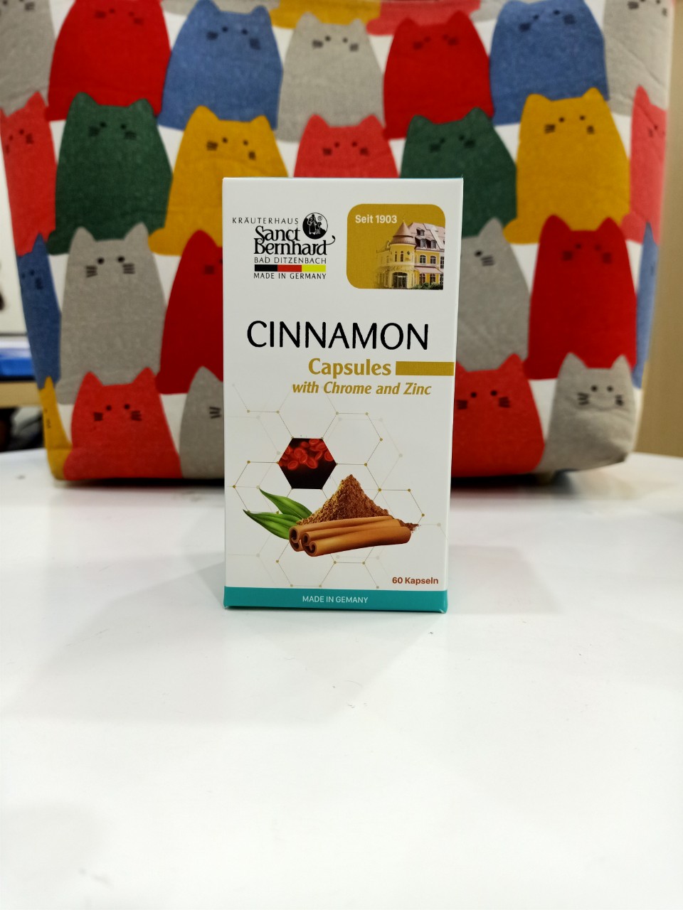 Cinnamon Capsules - Hỗ trợ chuyển hóa Glucose, giúp cải thiện chỉ số đường huyết