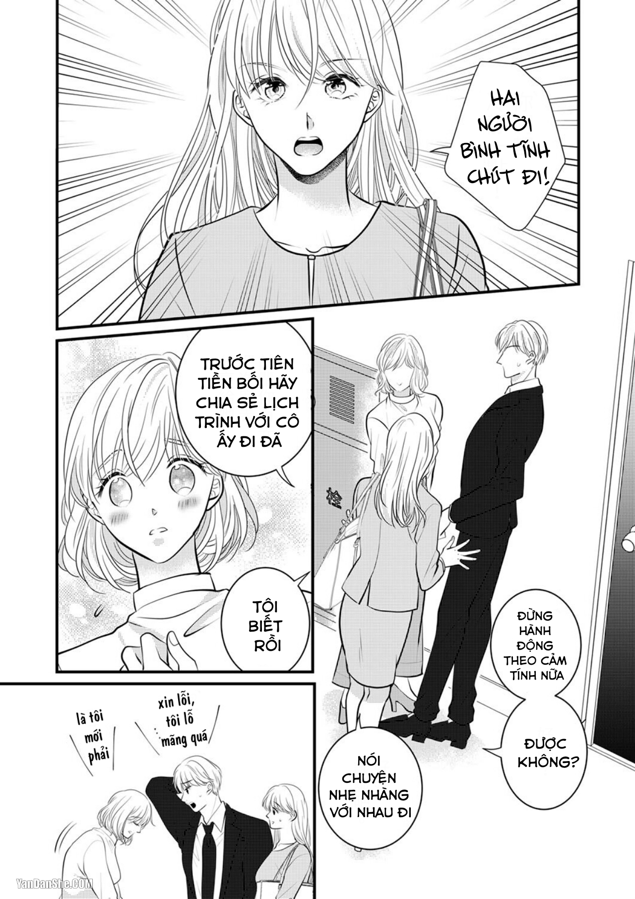 Vuốt Ve Da Thịt Của Người Yêu Mới Ngọt Ngào chapter 8.1 - Trang 4