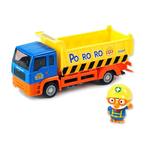 ĐỒ CHƠI PORORO XE TẢI TỰ ĐỔ METAL DUMP TRUCK - CHÍNH HÃNG HÀN QUỐC