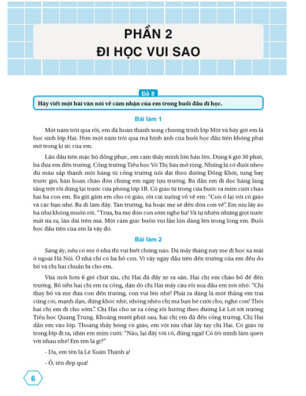 Sách - Những Bài Làm Văn Mẫu Lớp 2 - Kết Nối