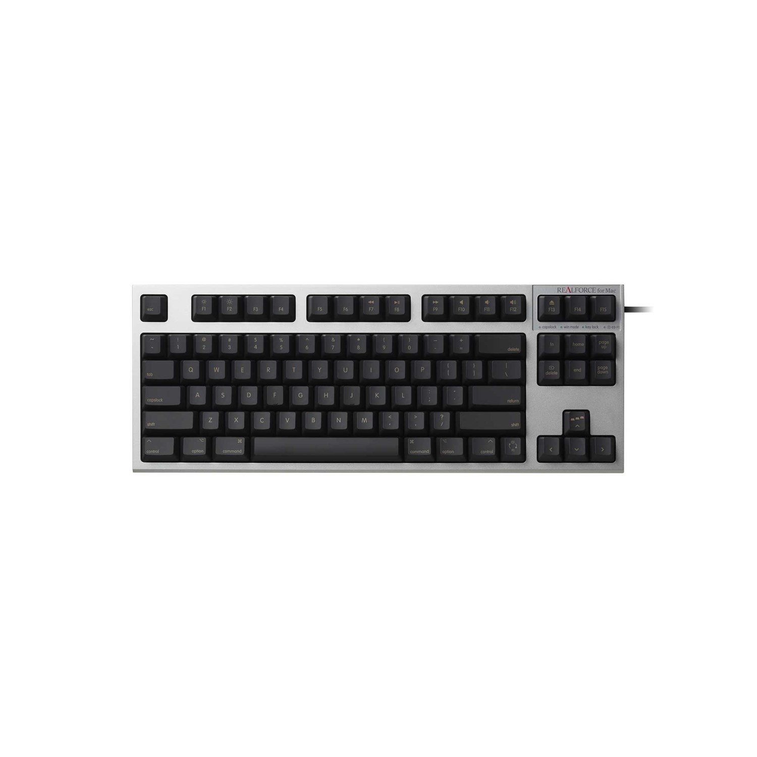 Bàn phím cơ Realforce R2 Silent APC for Mac (Tenkeyless,30g) - Hàng Chính Hãng