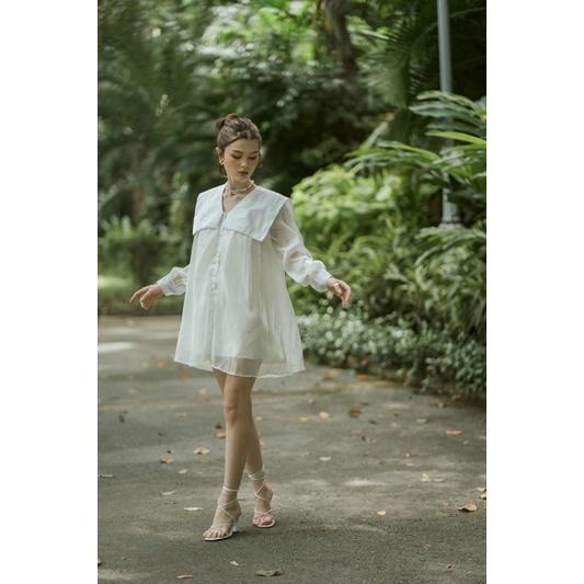 OLALASTUDIO Đầm sơ mi cách điệu Sarah Dress