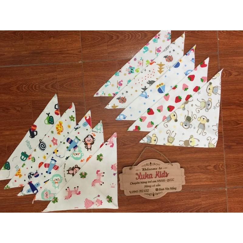 set 10 yếm tam giác/ yếm cổ cho bé