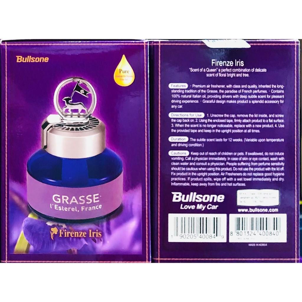 Nước Hoa Ô Tô Grasse Bullsone Korea 110ml White Musk ( Xạ Hương Trắng )