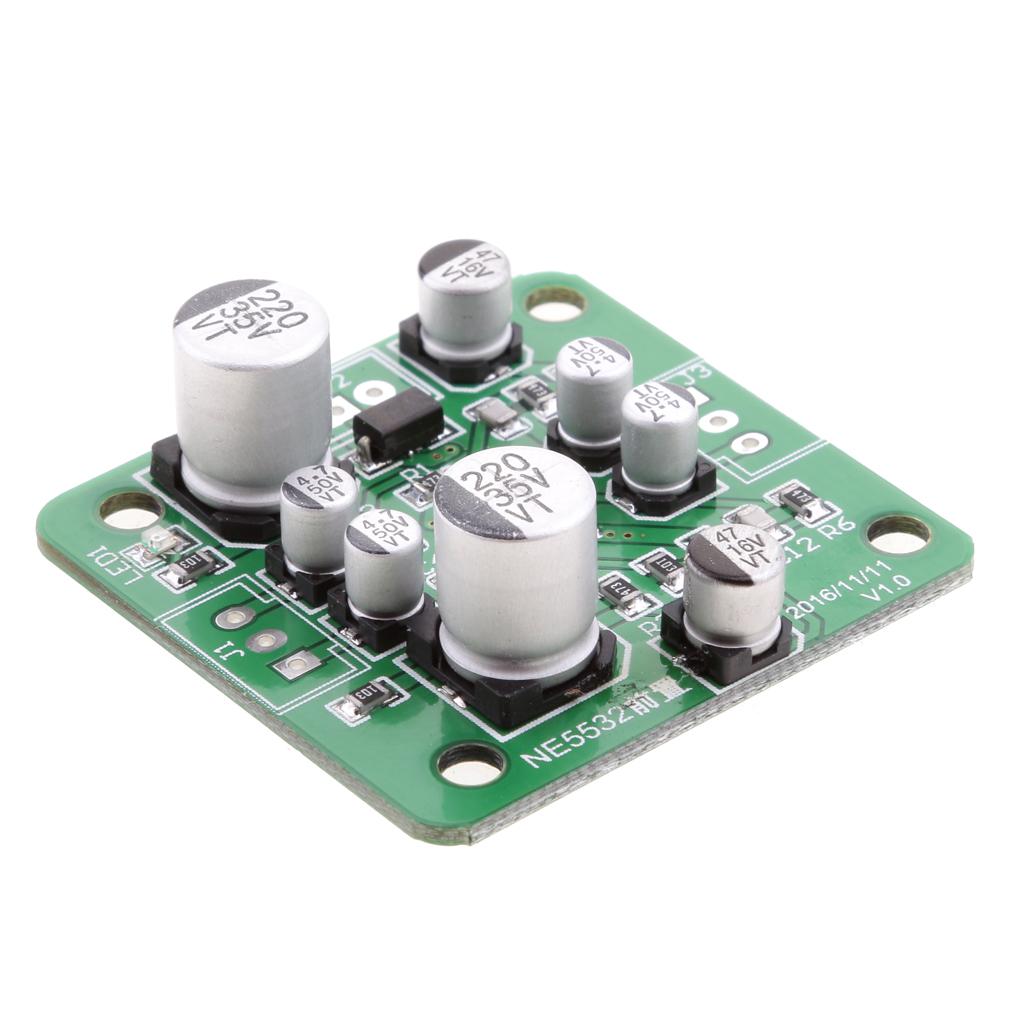 Preamplifier NE5532 Stereo Audio Amplifier Module Amp PCB Board DIY