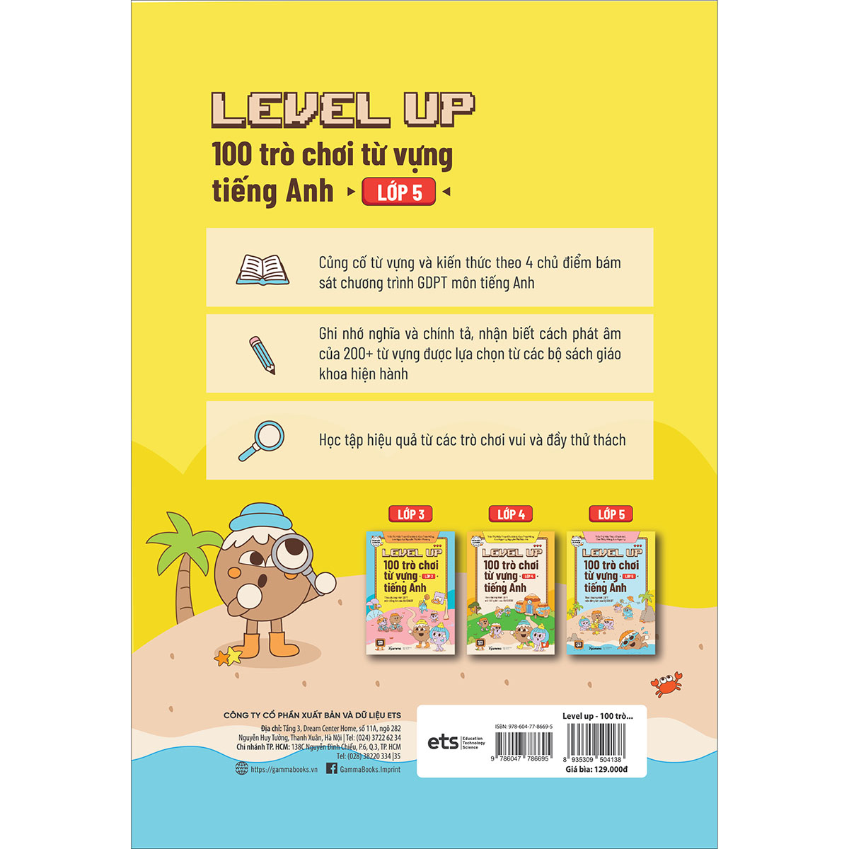 Level Up - 100 Trò Chơi Từ Vựng Tiếng Anh Lớp 5