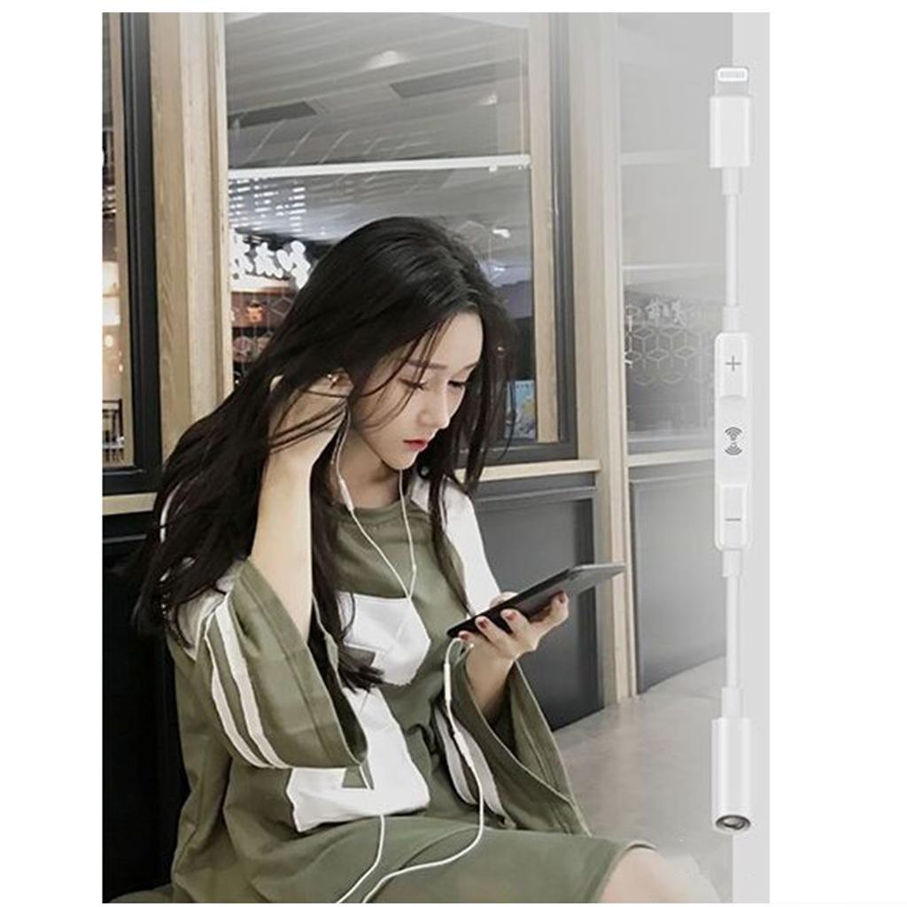 3.5 mm Aux Adapter Headphone Audio Jack Cable for 7/7P/8/8P/X